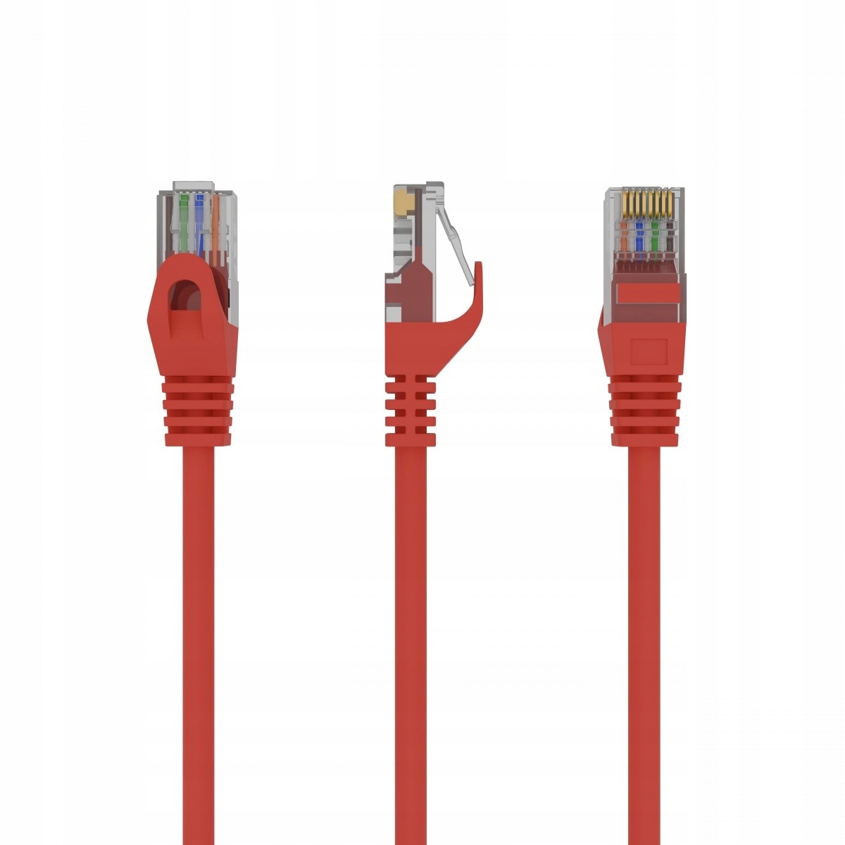 Gembird Patch cord Kat.6 Utp 0.25m czerwony