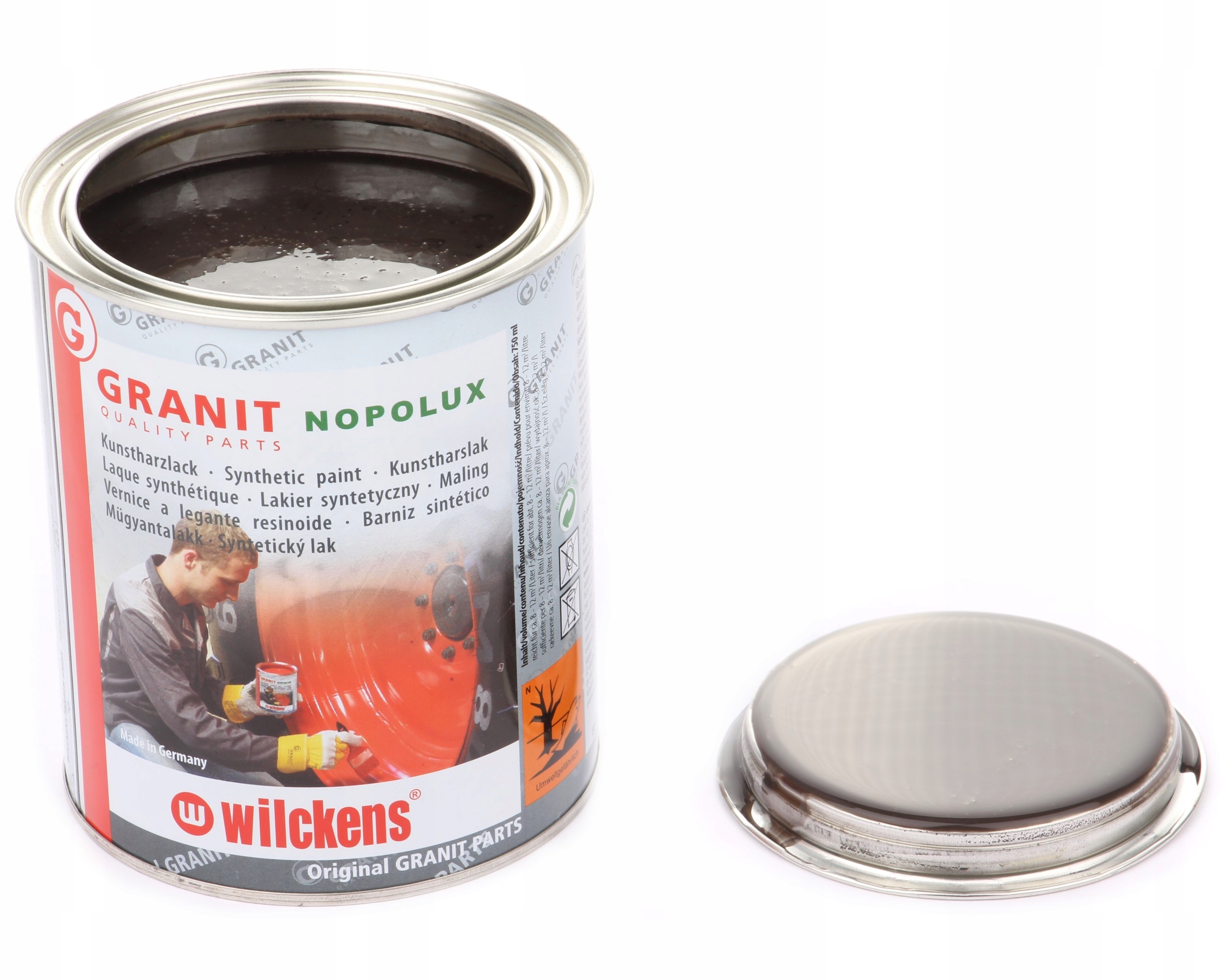 lak, barva Volvo šedá 2,5l Wilckens Granit