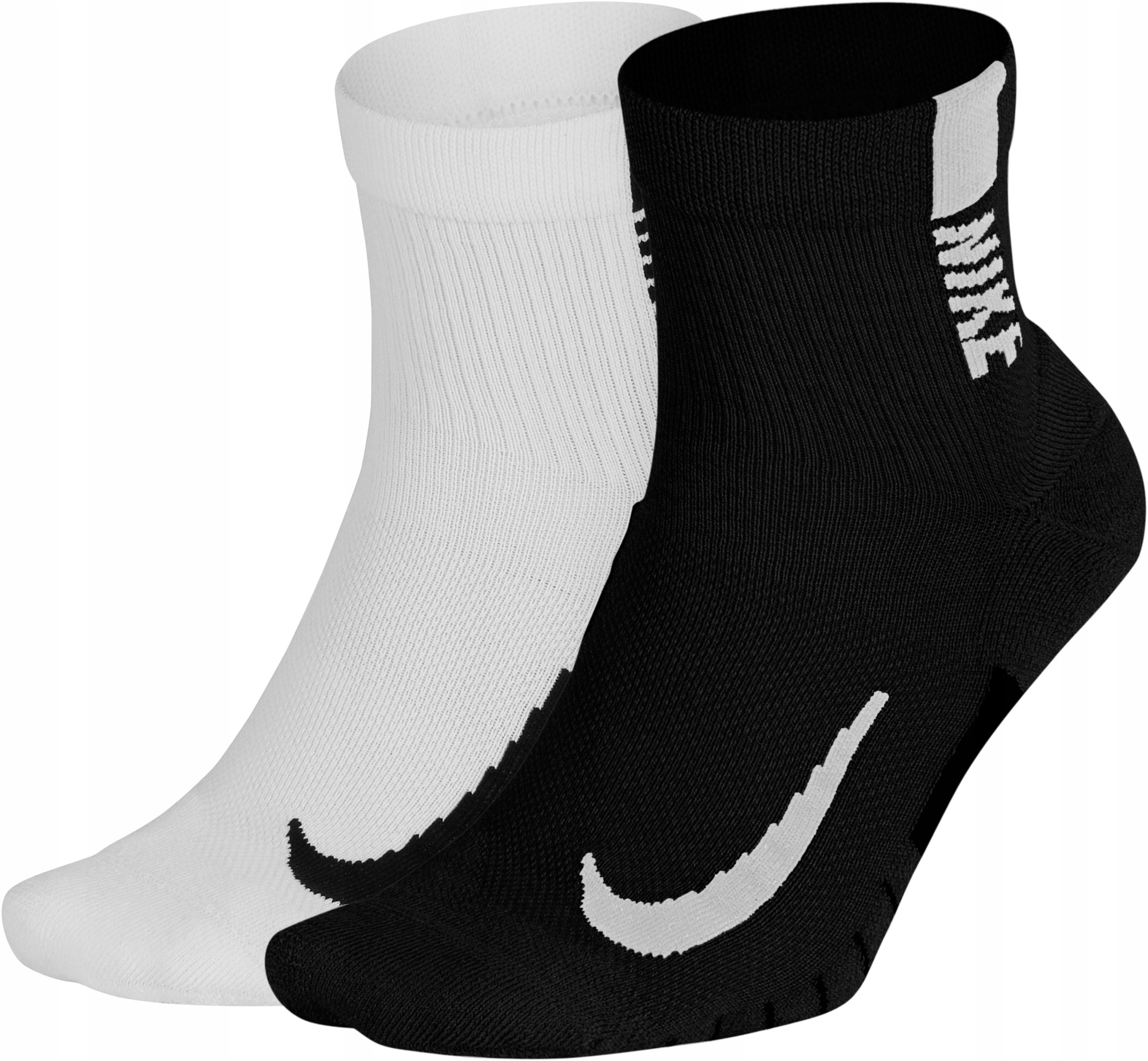 Skarpety do biegania Nike Multiplier Ankle Socks, 2 pary, rozmiar M