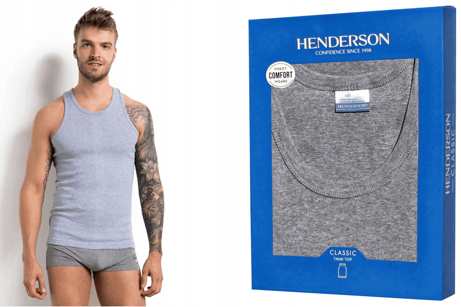 HENDERSON TOP Podkoszulek 1480 Ramiączko r.XXL