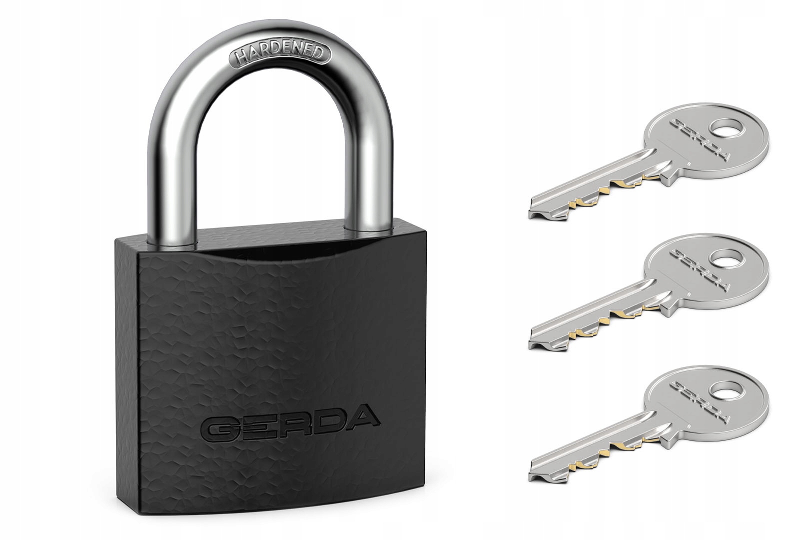 

Kłódka Gerda Żeliwna Iron Line Kzzs 3 Klucze S40