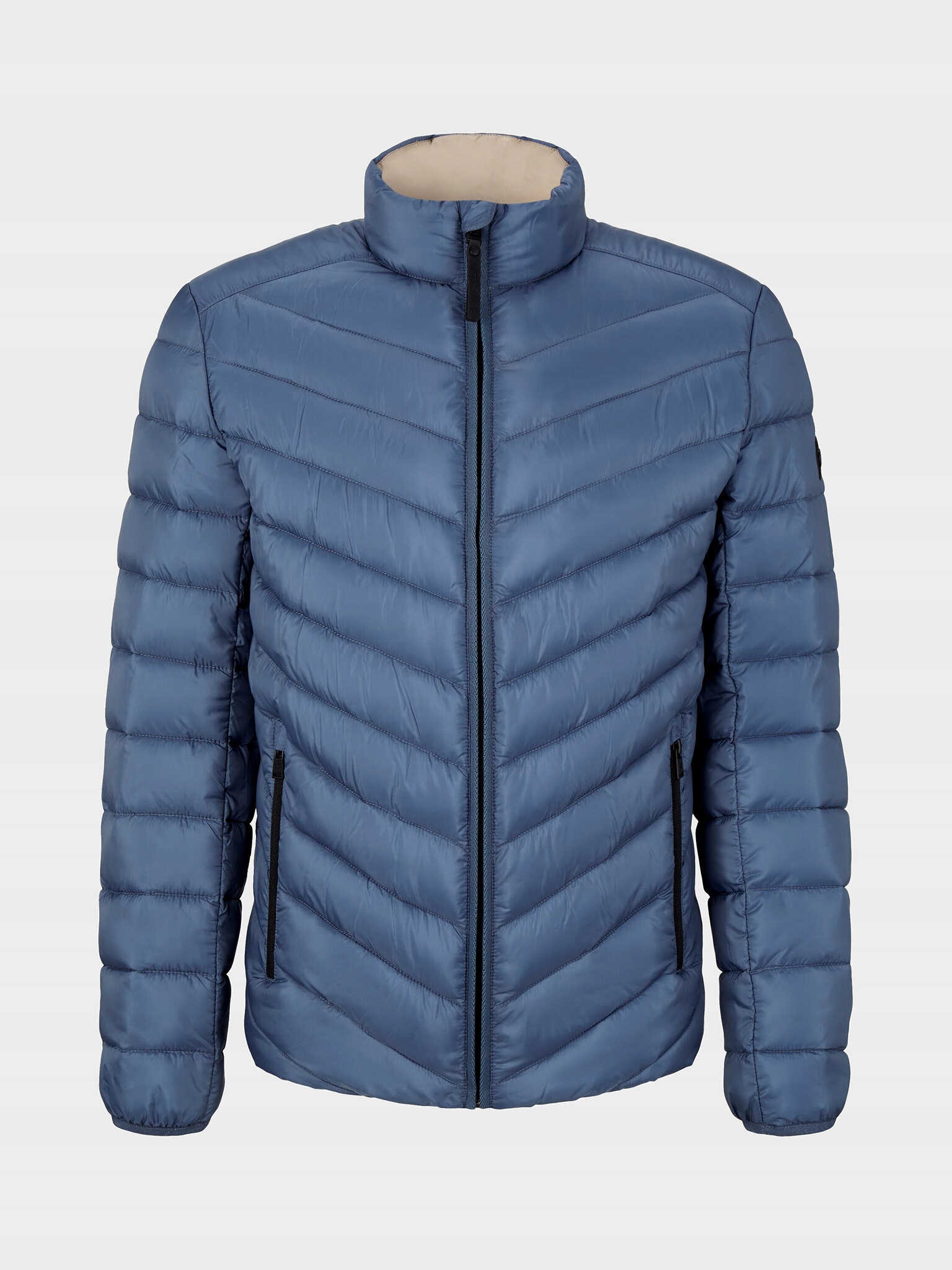 Tom Tailor Kurtka puchowa 1031474 Niebieski Regular Fit