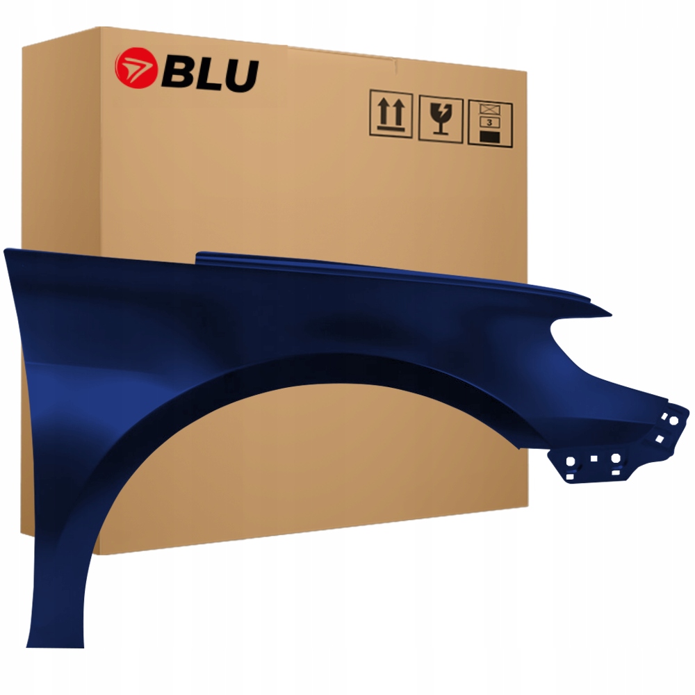 Blu Blatník Vw Passat CC lift LD5Q pravý modrý 12-16 přední