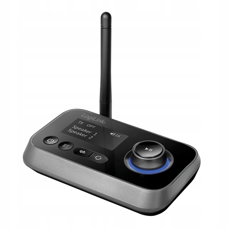 Vysílač Bluetooth přijímač 2v1 LCD pro Tv sluchátka a audio reproduktory