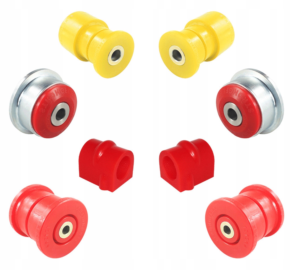 Sada zavěšení předního a zadního nosníku Opel Corsa C (00-06) 18 MM