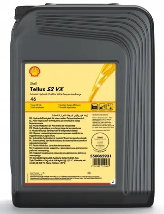 Shell Tellus S2 VX 46 20L