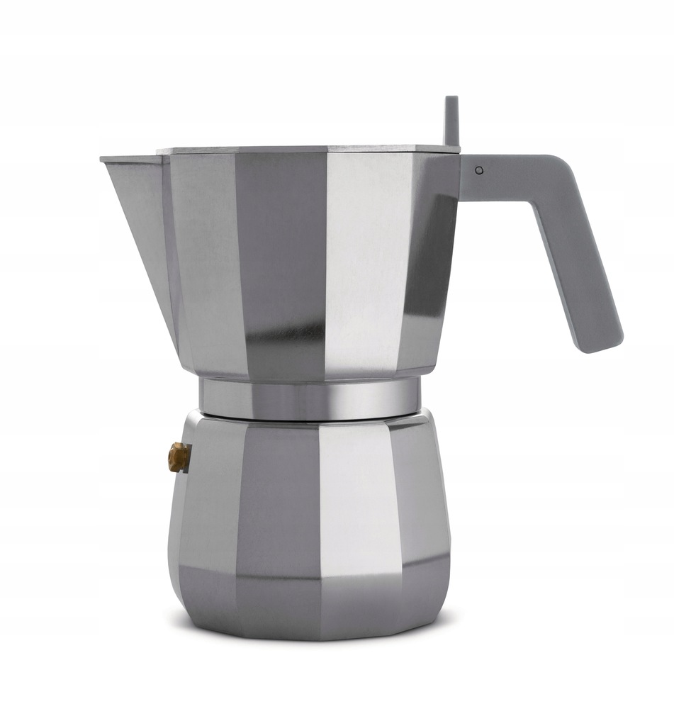 Alessi Moka Coffee Maker Lúhovač 300 ml Strieborný