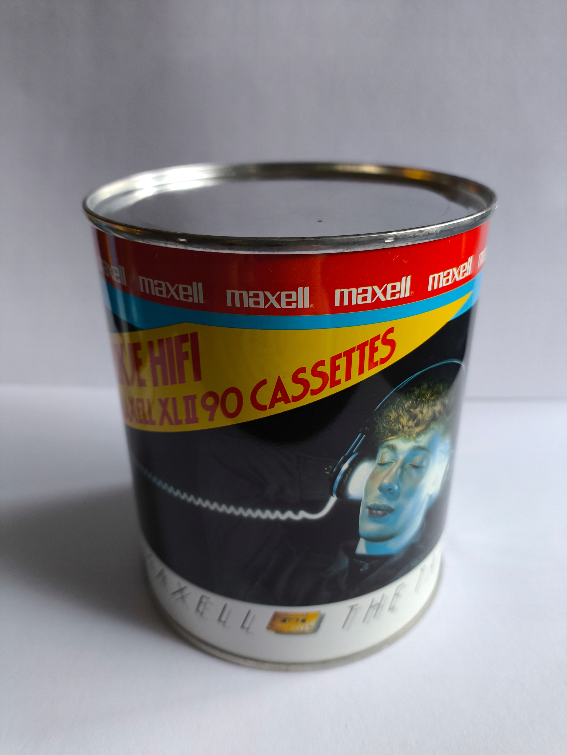 Sběratelská plechovka 2x Maxell XLII 90 (dvě kazety) XLII90 Nos *2783