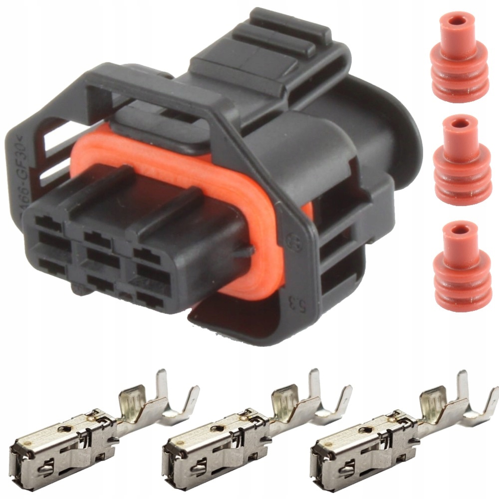 

Wtyczka 1928403968 Bosch 3-pin zest. z konektorami