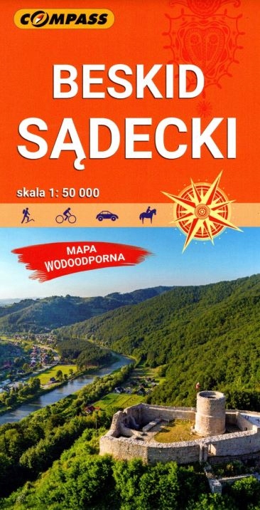 

Beskid Sądecki. Mapa turystyczna 1:50 000 Compass