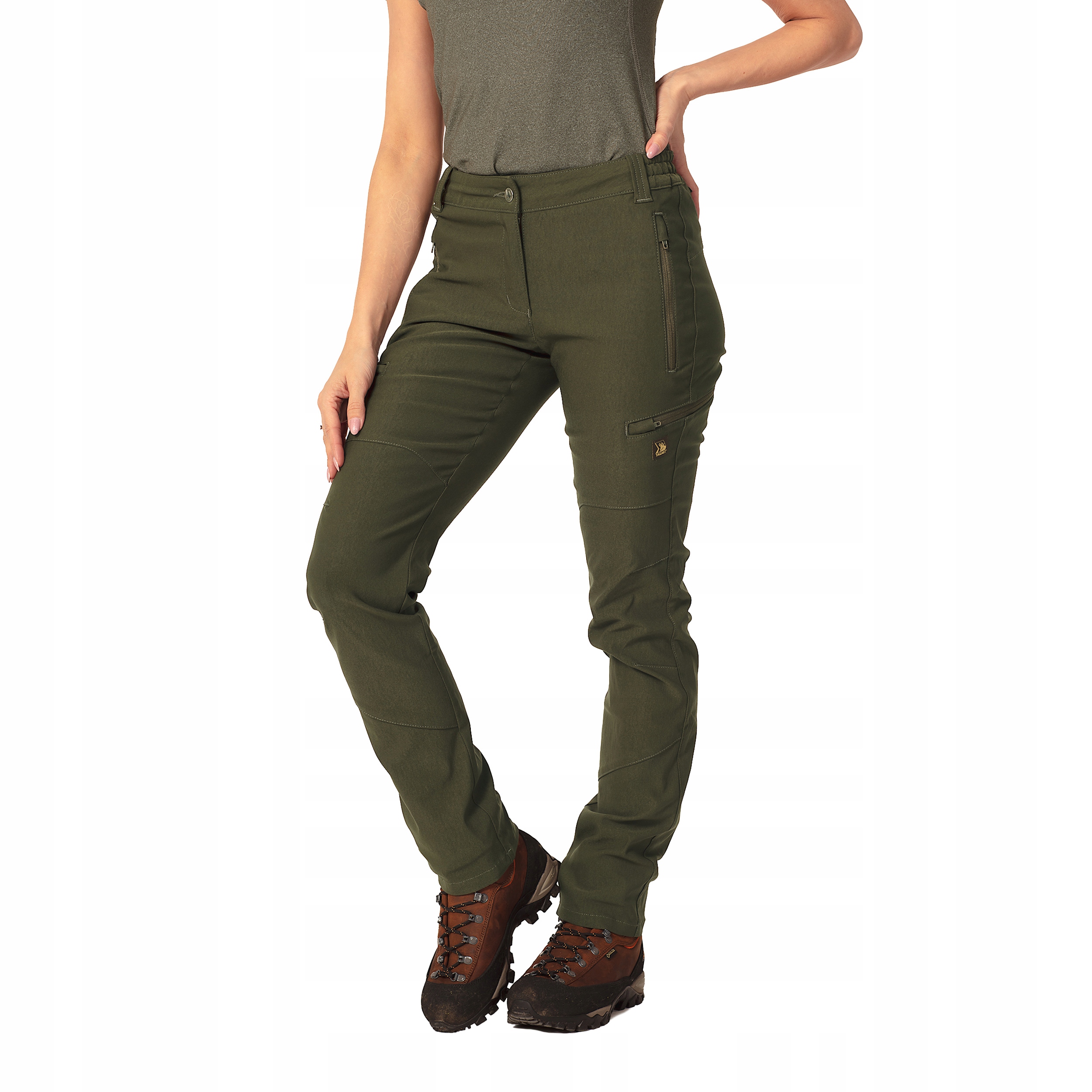 Spodnie damskie Tagart Hunting Cramp zielone 2XL