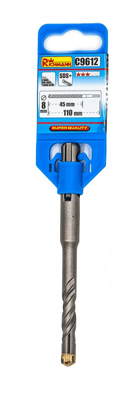 

Wiertło do betonu Sds-plus 8X110MM Widia Richmann