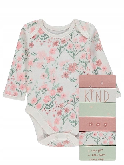 

Body 7pak z długim rękawem 18-24 miesiące 86/92