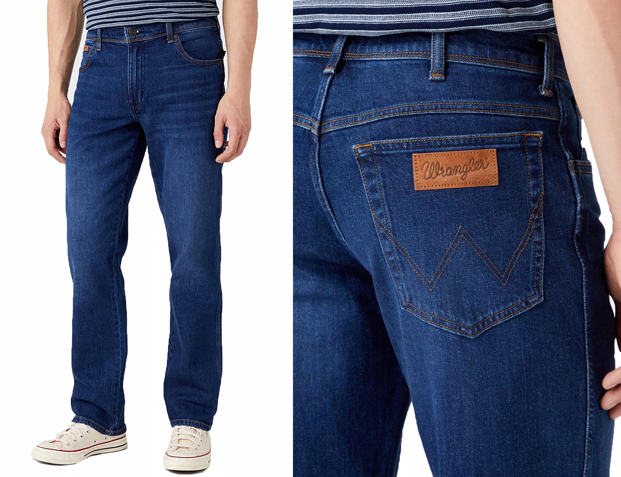 Wrangler Texas pánské jednoduché džínové kalhoty Dancing klasické W36 L32