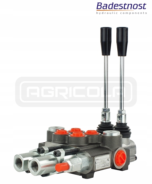 ROZDZIELACZ HYDRAULICZNY 2 SEKCYJNY 40L NA LINKI + DŹWIGNIE BADESTNOST Numer katalogowy części A1.10.34.020