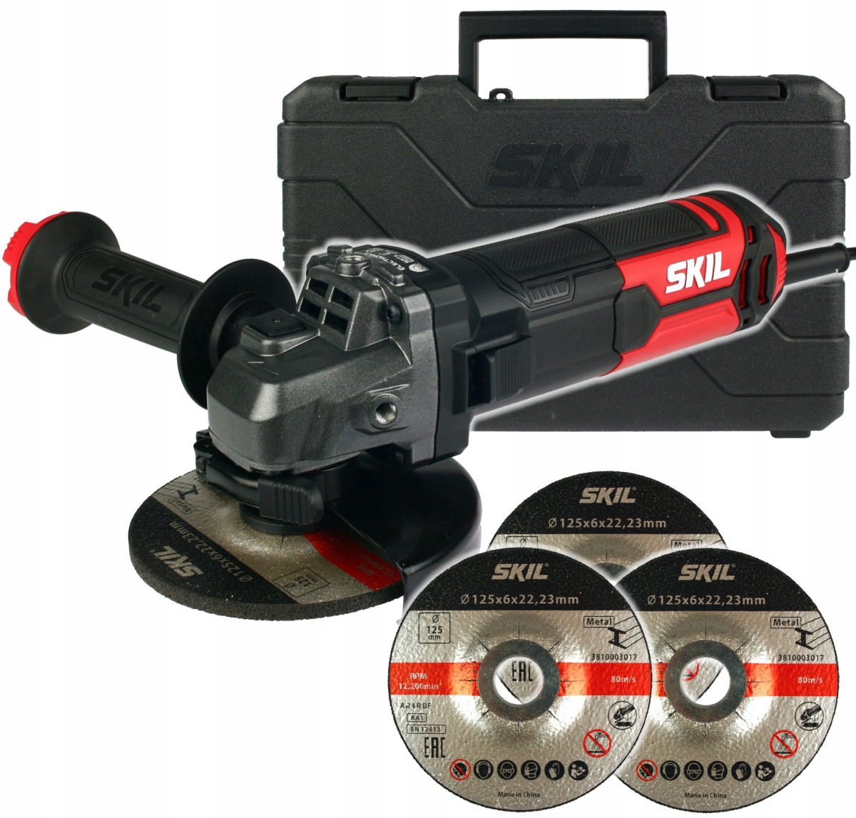 

Szlifierka Kątowa 125mm 1010W Skil regulacja obrot