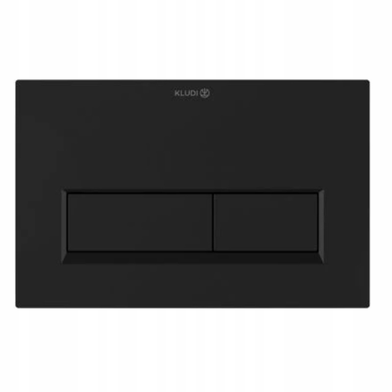 Kludi Unifix tlačítko na Wc, vhodné pro Geberit Sigma, černá matná 32PP0139