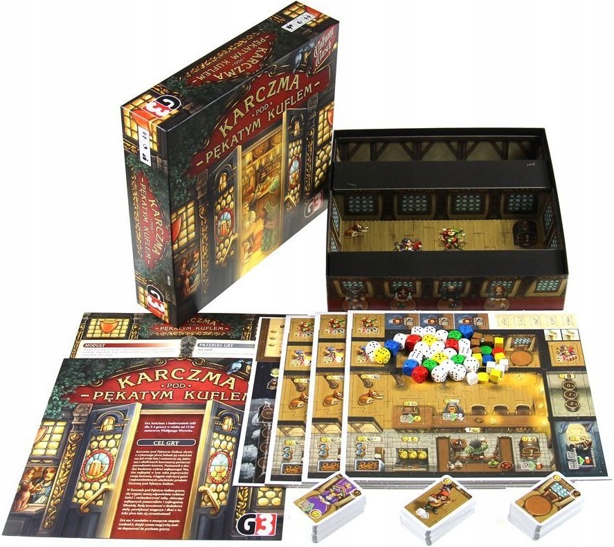 Gra Edukacyjna Dla Dzieci Planszówka Dodatek Karczma Pękatym Kuflem Ciekawa