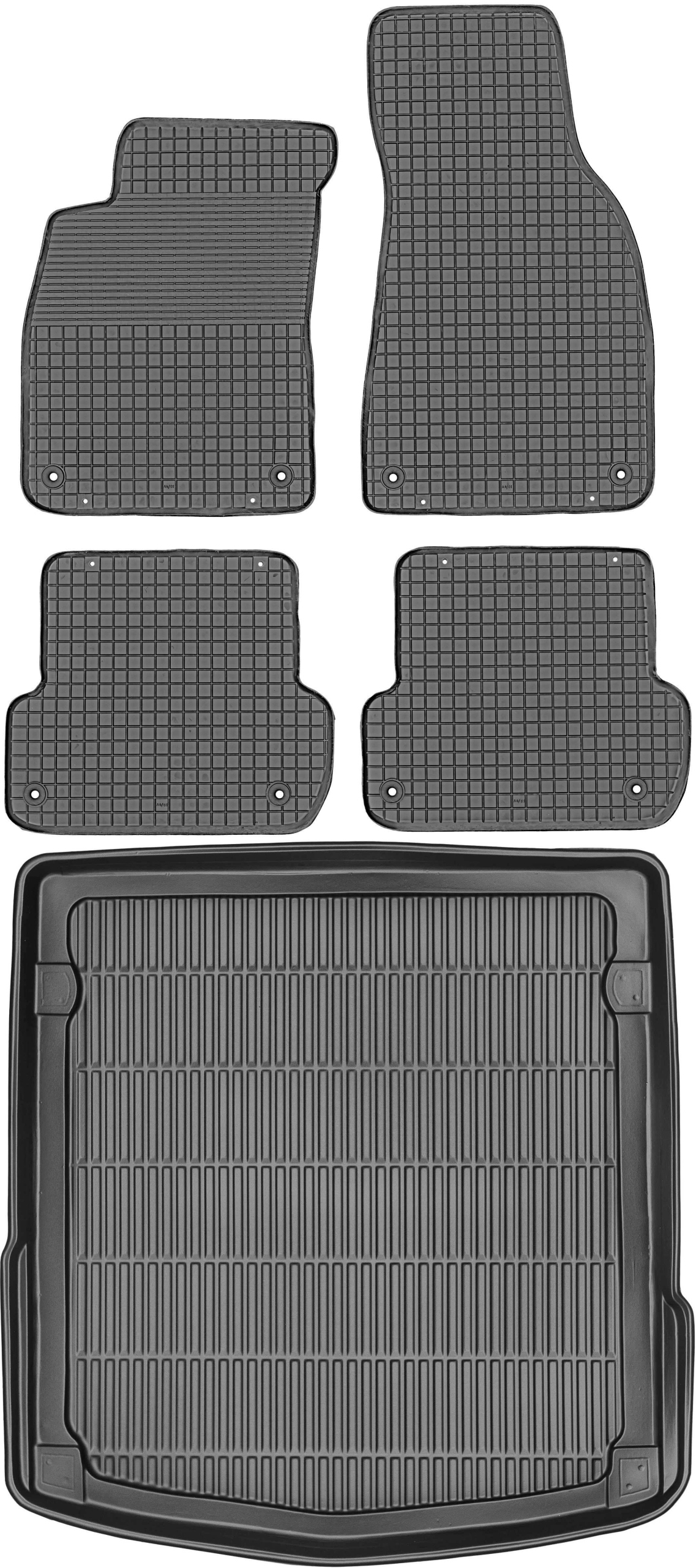Seat Exeo Sedan 2008-2013 Gumové stierače rohož batožinového priestoru