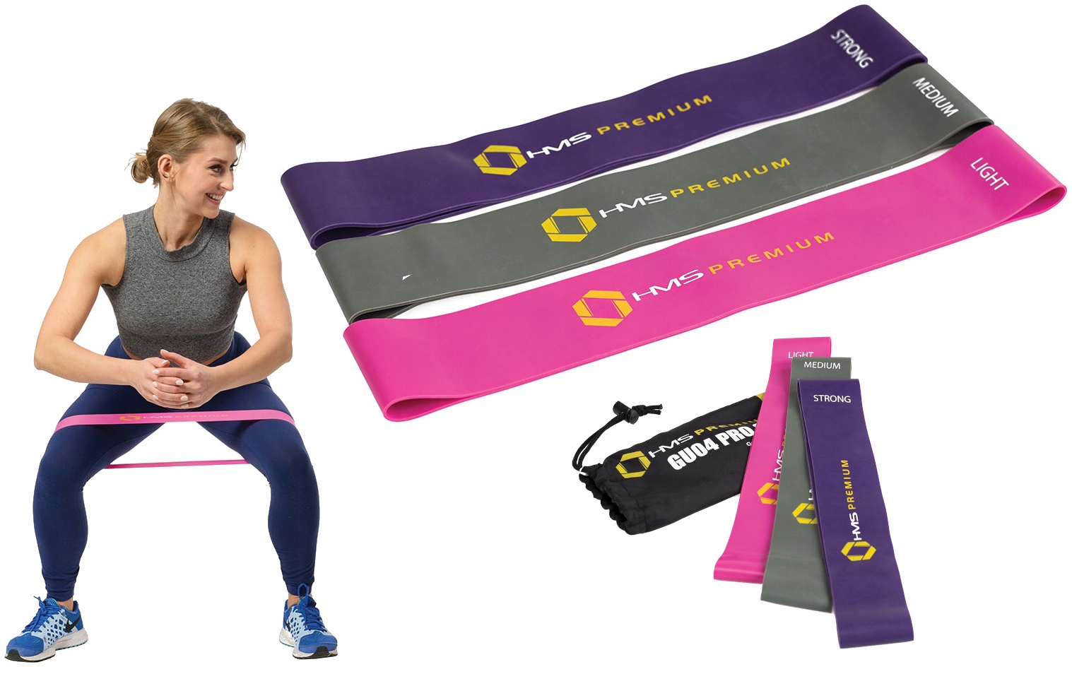 

Zestaw Gumy Taśmy Treningowe Oporowe Do Ćwiczeń 3X