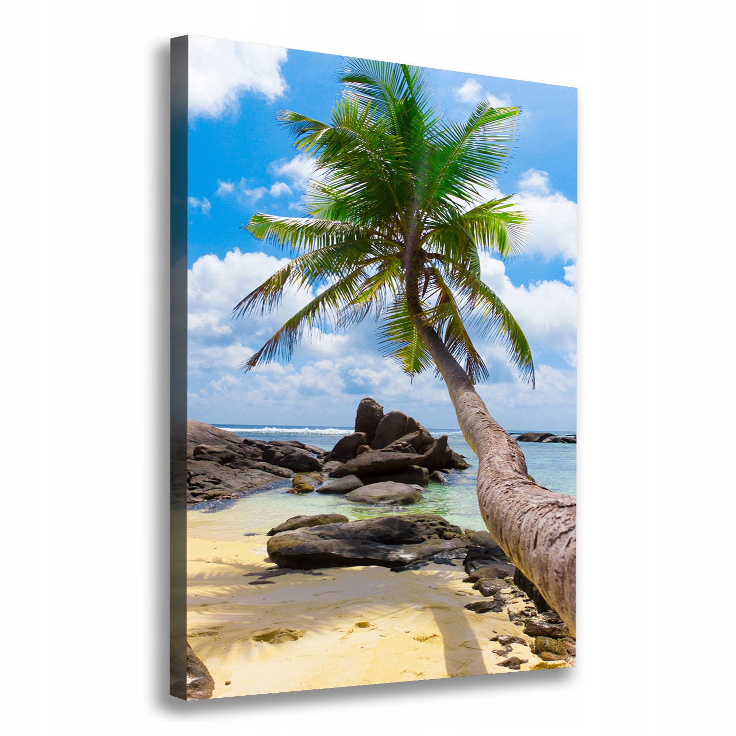 

Foto obraz na płótnie Tropikalna plaża 70x100 cm