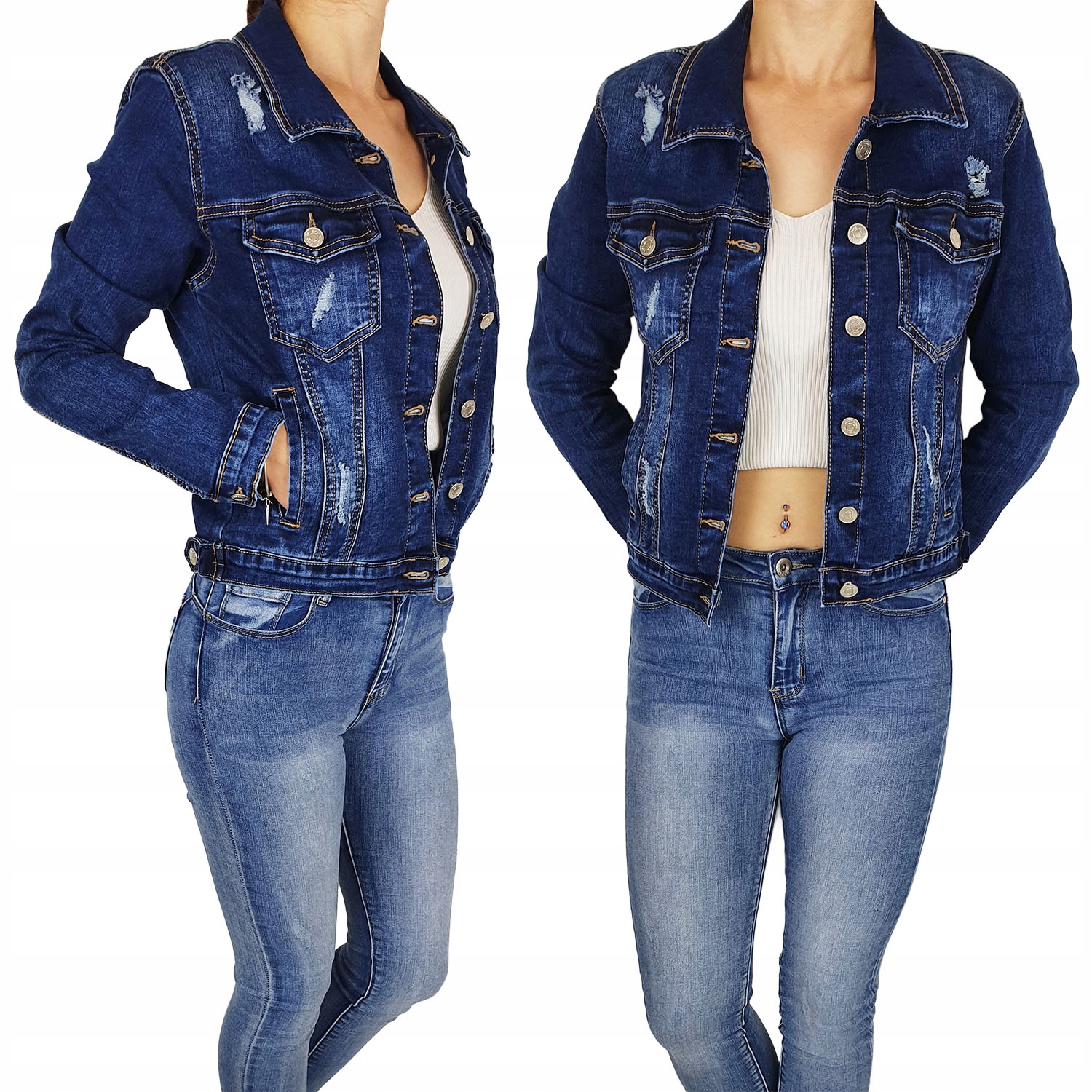 #katana Džínová Dámská Džínová bunda Mládež 4