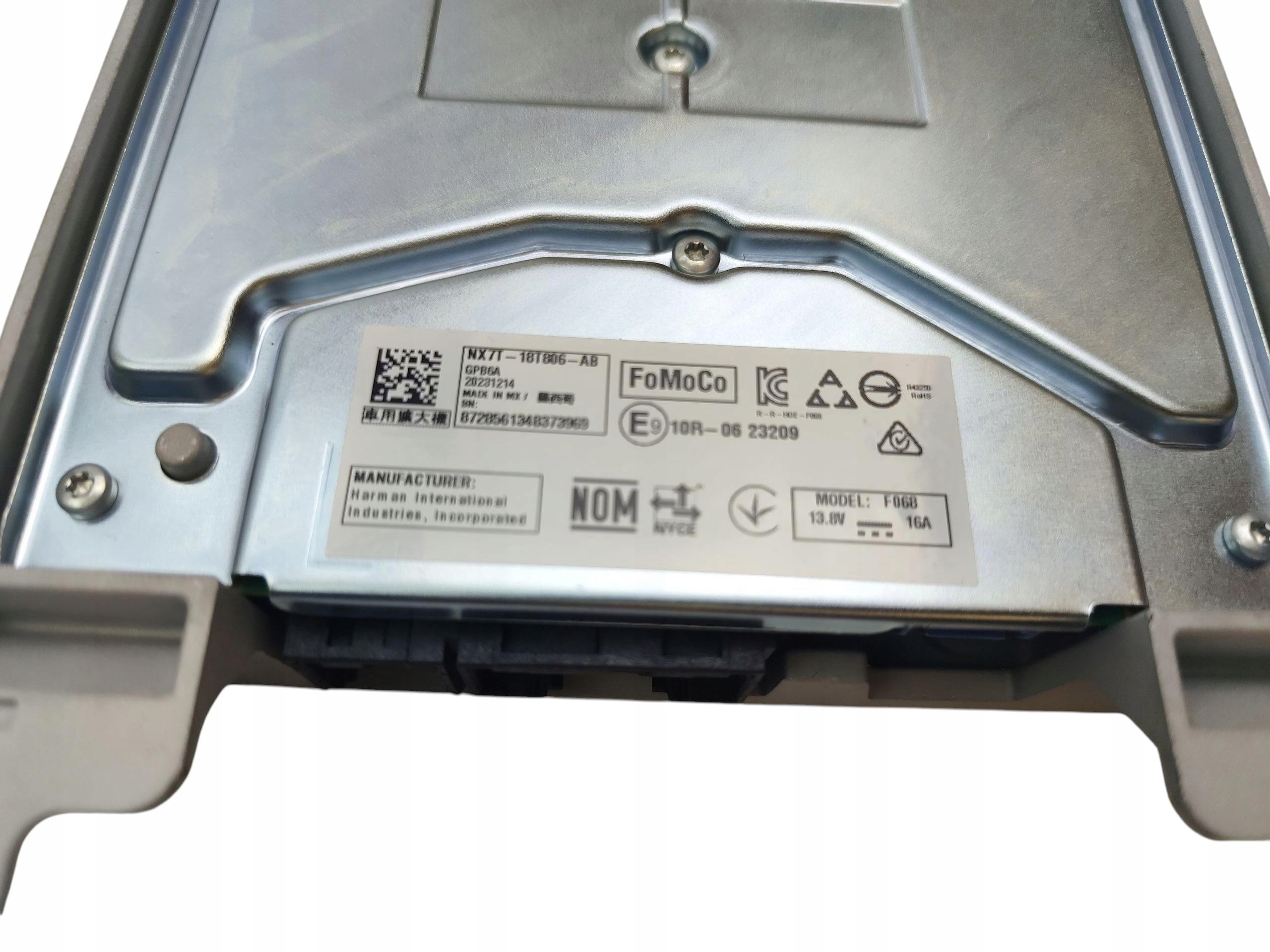 amplifier AUDIO FORD FOCUS MK4 IV NX7T-18T806-AB