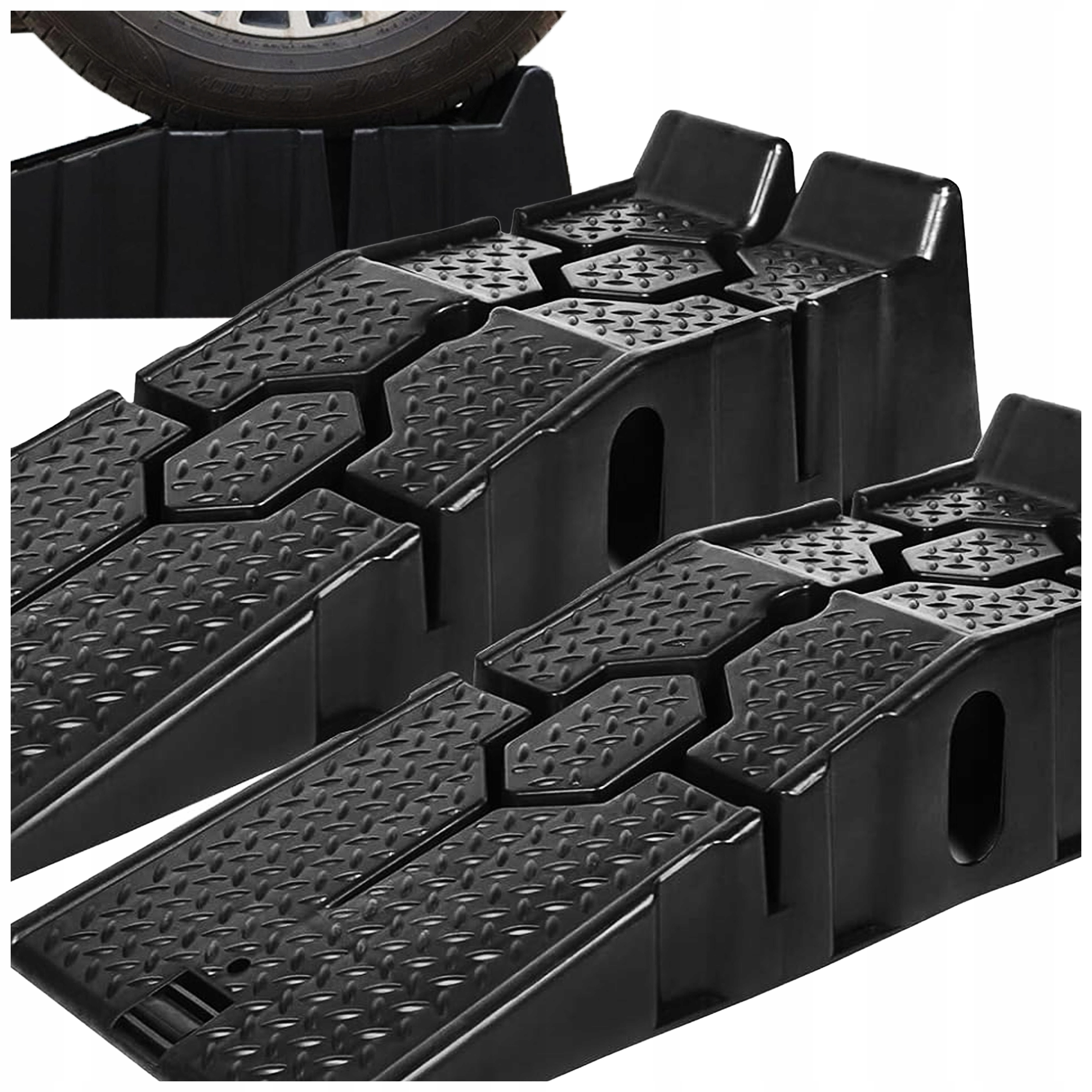 Automobilové Nájazdy 3 t. 2ks Platformy Rampy 90x22 cm. Jemné Príjazdy