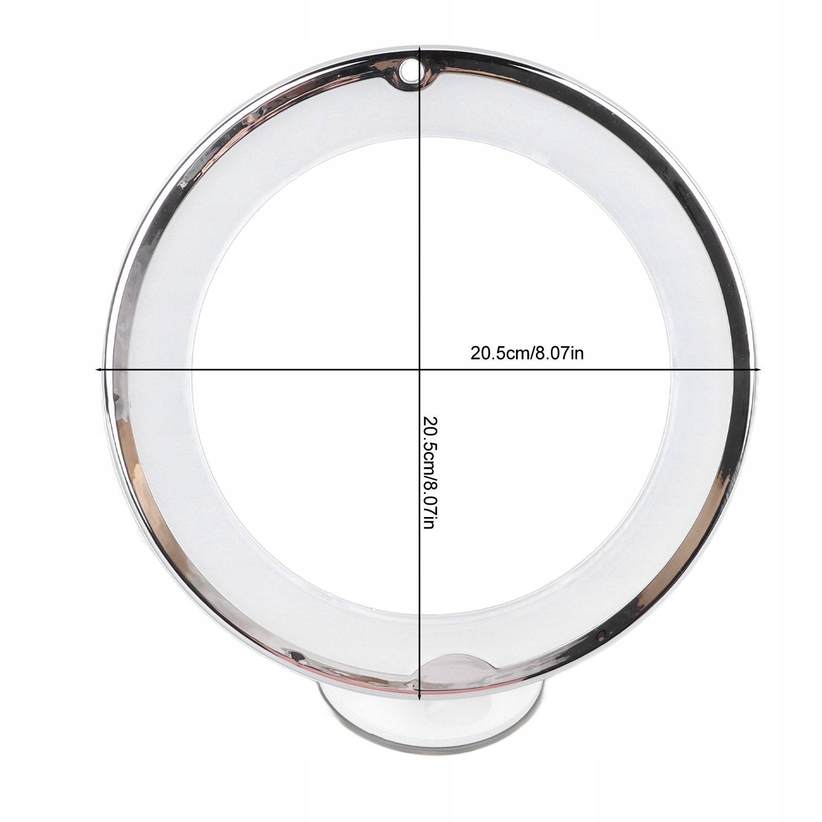 LUSTERKO KOSMETYCZNE LED POWIĘKSZAJĄCE X10 DUŻY Marka bez marki