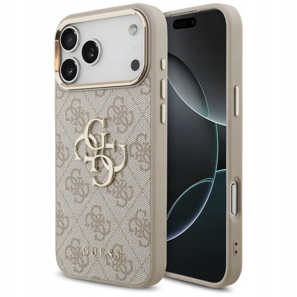 Pouzdro Guess 4G Big 4G Classic Logo pro iPhone 18 Pro Max 17 Pro Max růžové