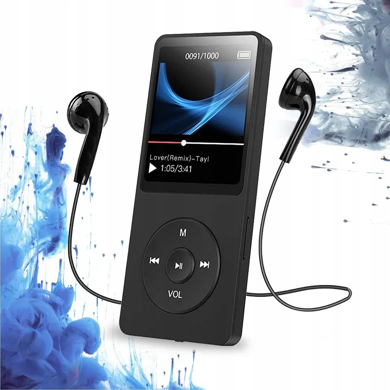 ODTWARZACZ MP3 16GB BLUETOOTH 5.0 RADIO E-BOOKIEM WIELOFUNKCYJNY PRZENOŚNY Model MP3