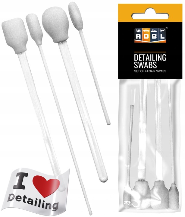 

Adbl Detailing Swabs 4 Patyczki Do Kratek Wnęk
