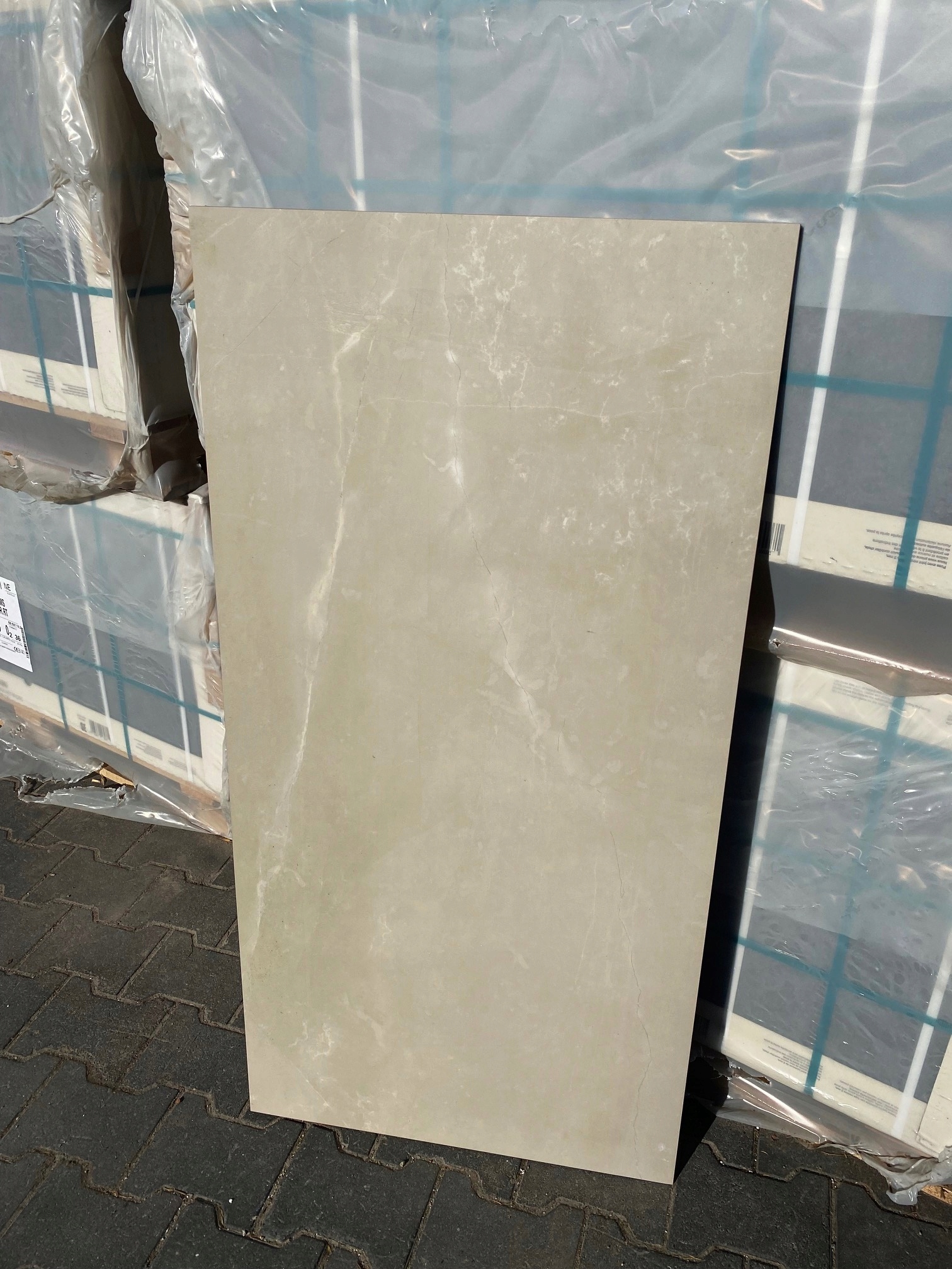 Gres płytka 60x120 Stone cream Super Cena Wykończenie matowe