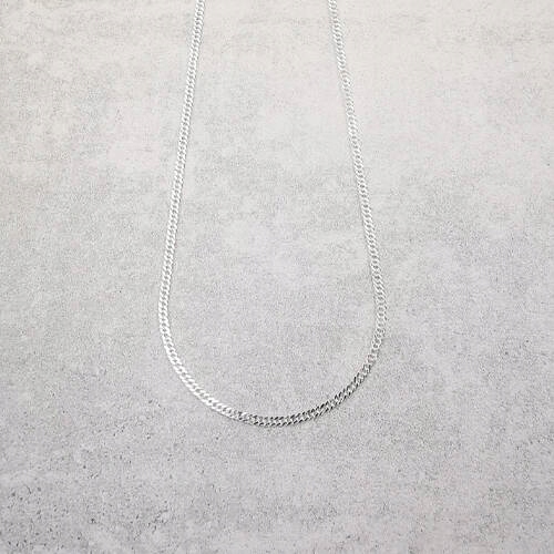 Stříbrný řetízek Pancerka