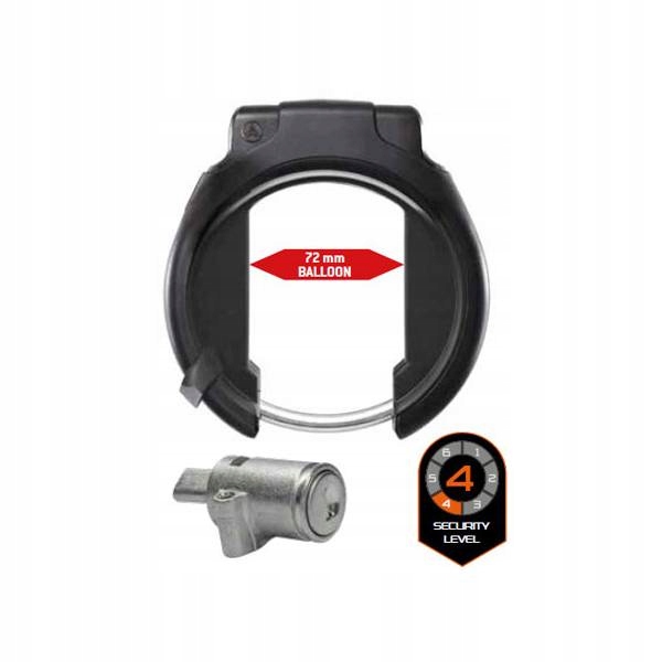 Blokada tylnego koła Trelock Rs 453 Naz Balloon zamek Bosch Tuba