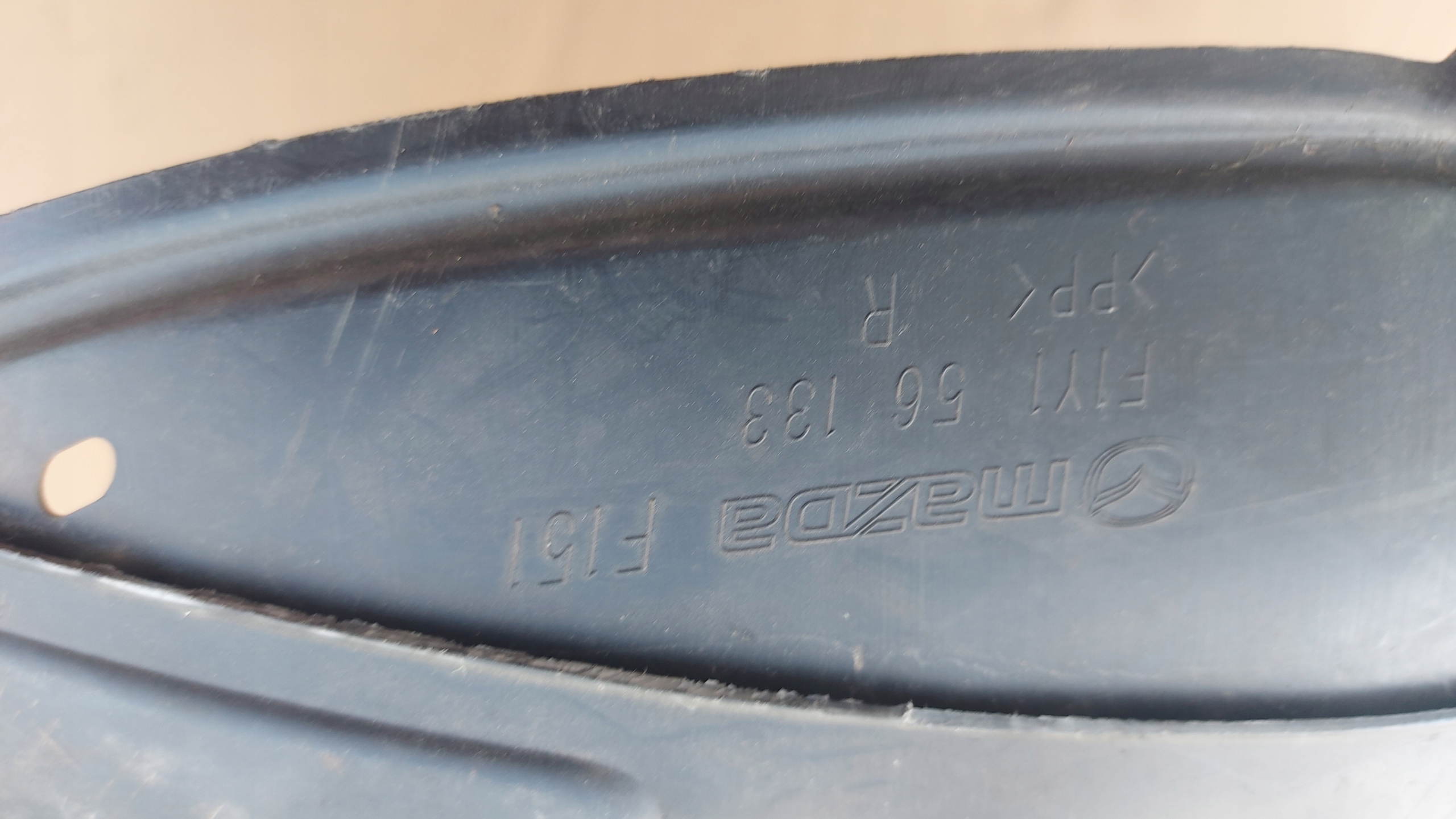 mudguard right front MAZDA RX8 RX-8