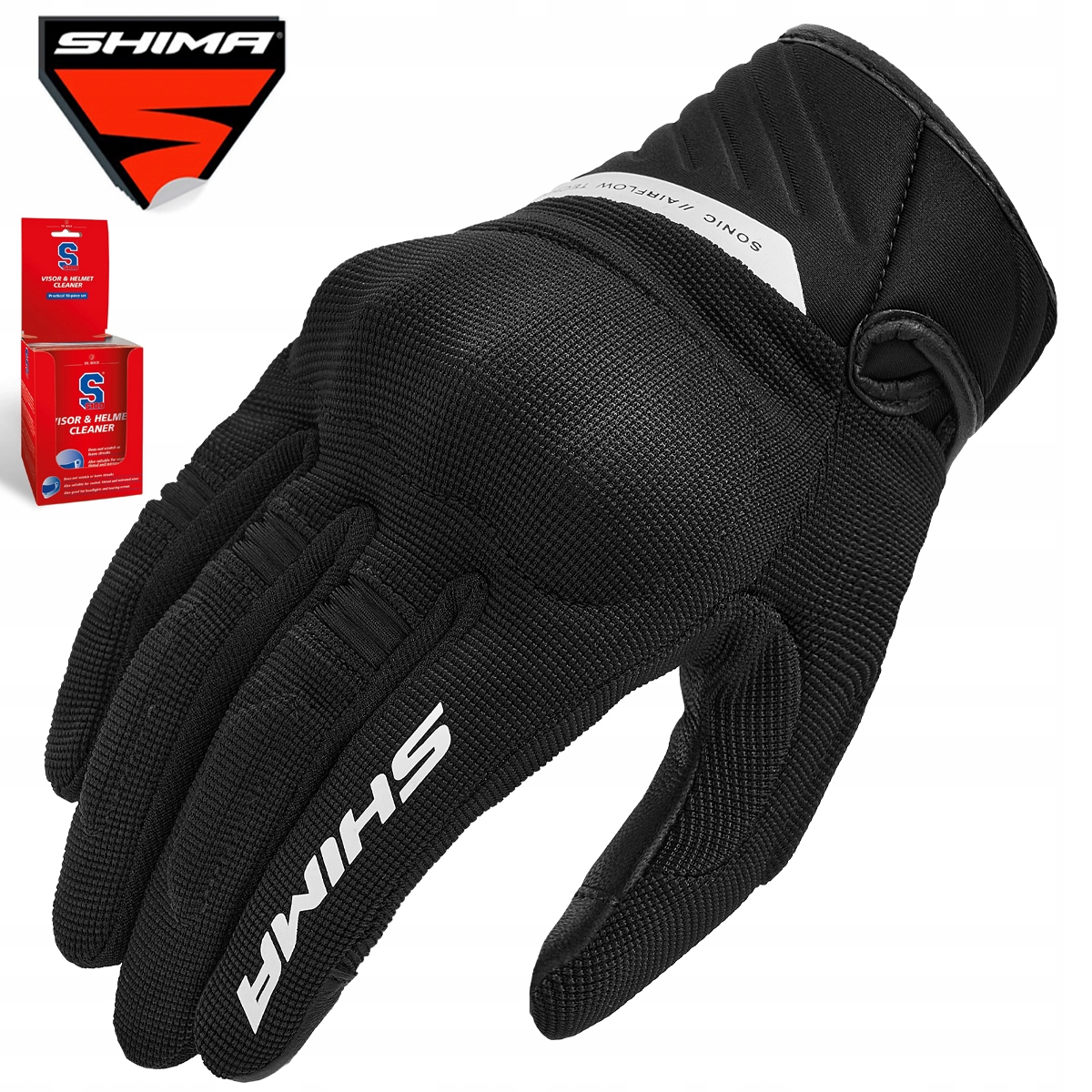 Dámské Motocyklové Rukavice Shima Sonic Lady Krátké Městské Pohodlné