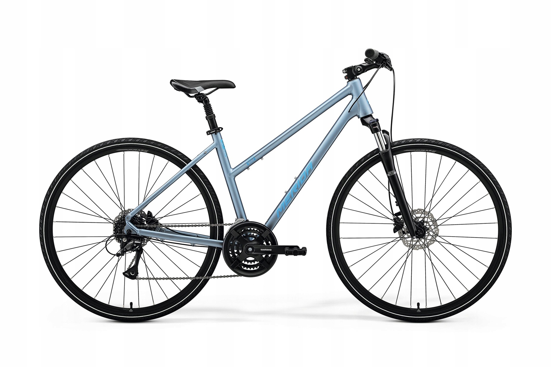 Rower crossowy Merida Crossway Lady 20 Błękitny 28" L/55