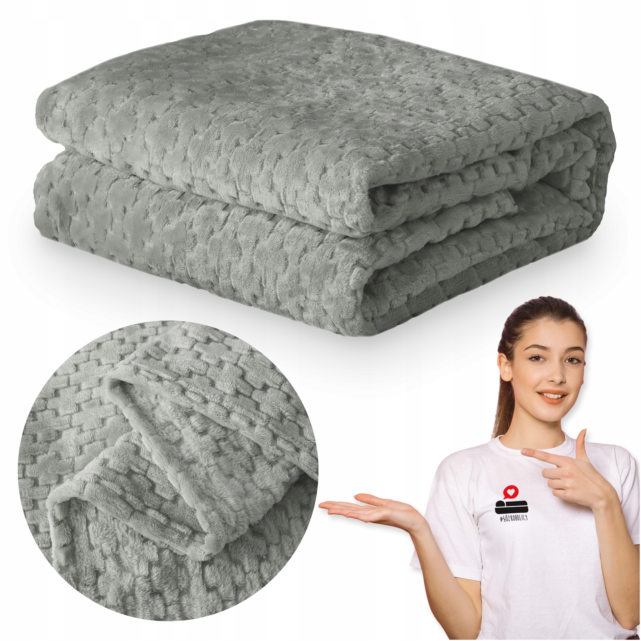 Deka na postel Silná, reliéfní z Mikrovlákna 160x200 Různé Barvy