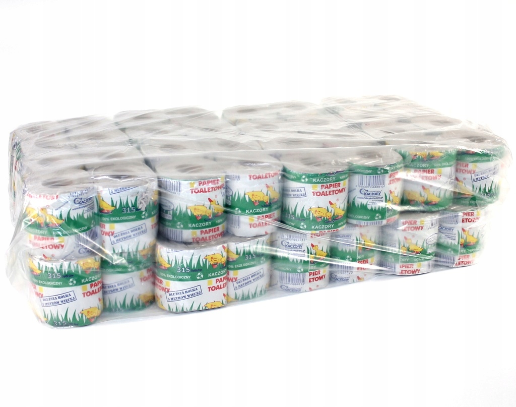 

Polski Papier Toaletowy Kaczory 64 Rolki Szary
