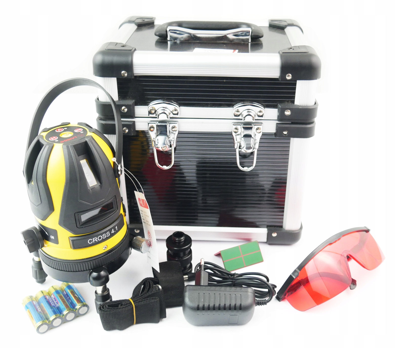 Niwelator laserowy wieloliniowe CROSS 4.1 LAMIGO Czerwony Wyznacza SPADKI EAN (GTIN) 5904507008901