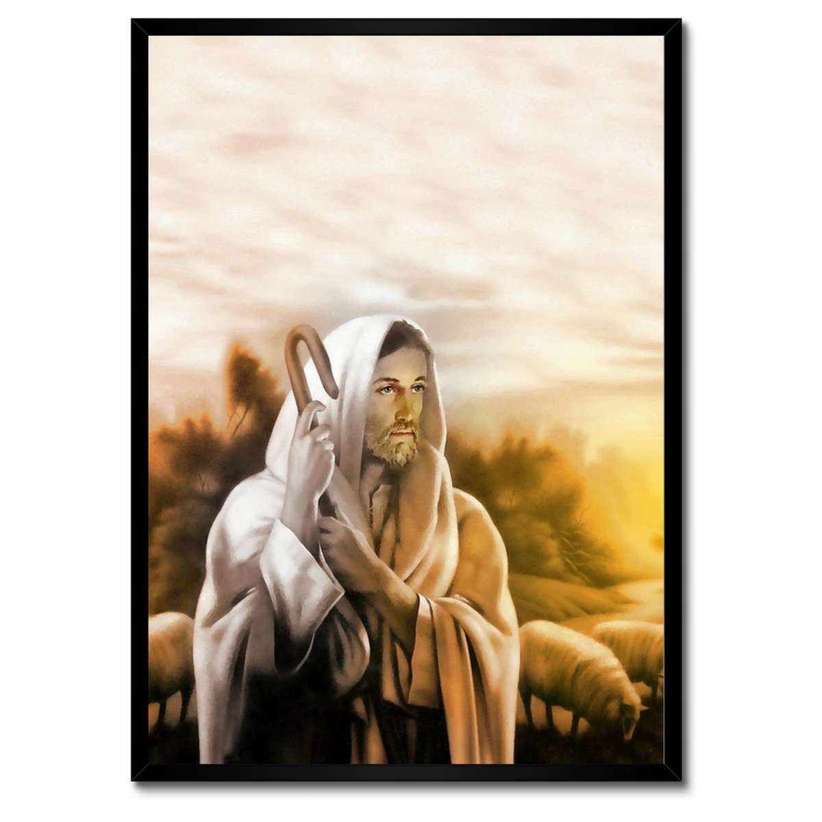 Plakáty v rámu 50x70 Ježíš Dobrým Pastýřem
