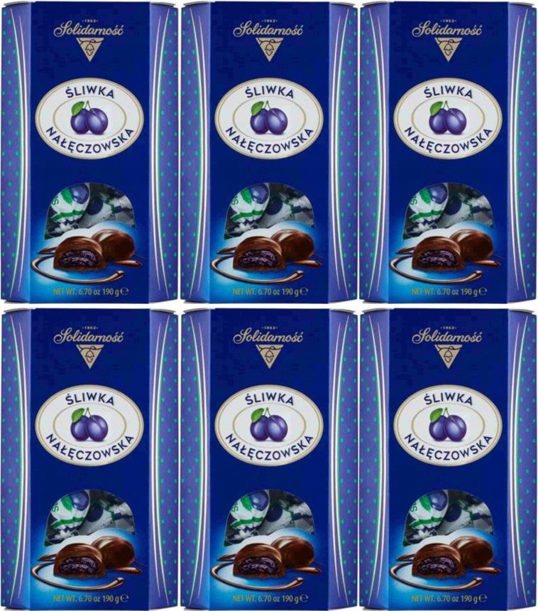 (x6) Solidarność Śliwka Nałęczowska 190g