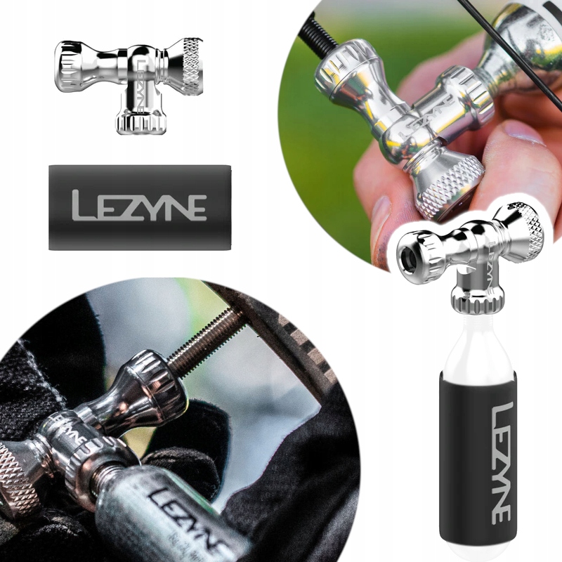 Pompka rowerowa Lezyne Pump Head Control Drive CO2