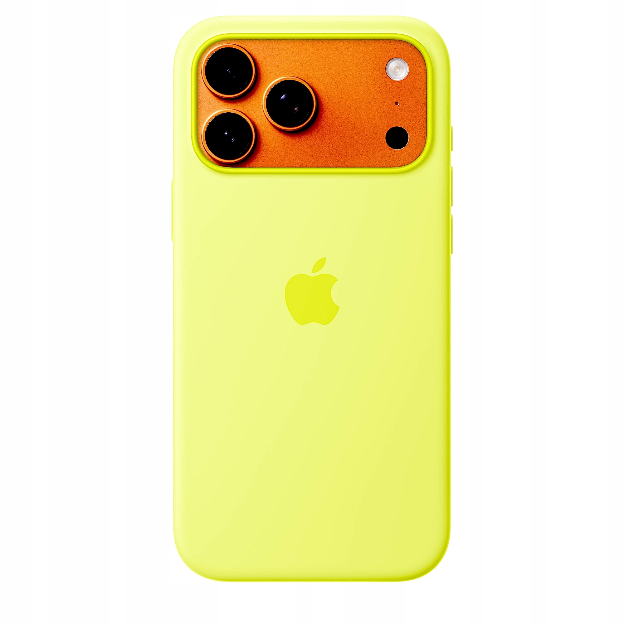 Silikonové pouzdro na iPhone 17 Pro Max Neonově žluté Case Neonově žluté