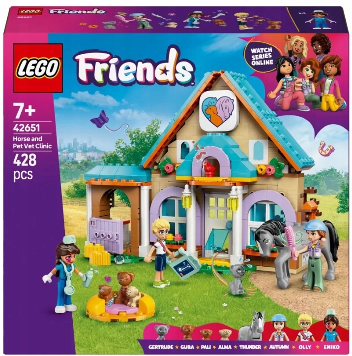 Lego Friends 42651 Kůň a léčebna pro zvířata
