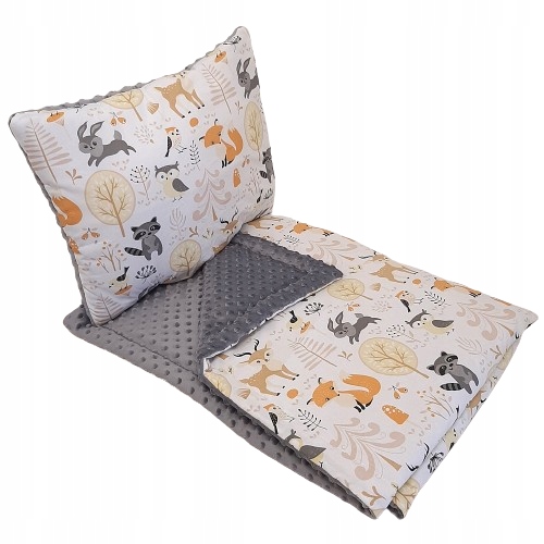 Kocyk Podusia Minky Przedszkolak