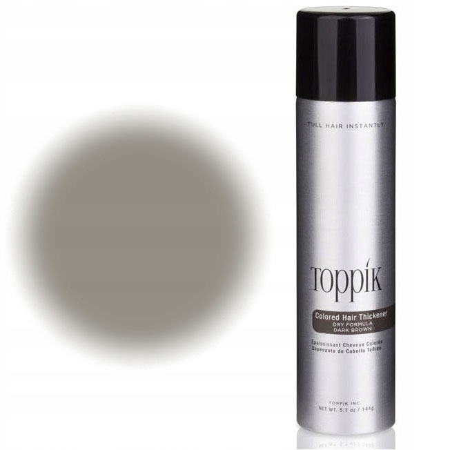 Mikrovlákna ve spreji Toppik 144 g Šedá