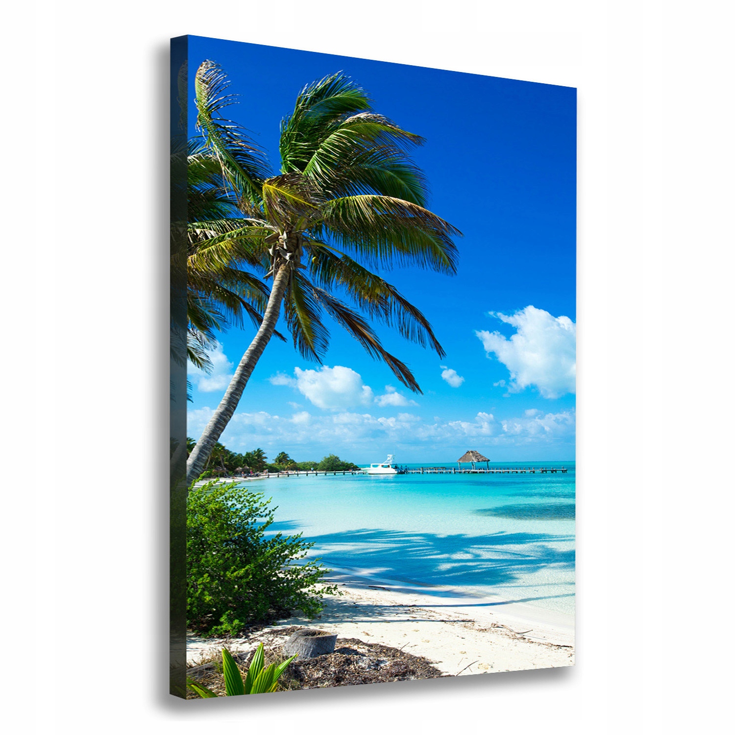 

Foto obraz na płótnie Tropikalna plaża 70x100 cm