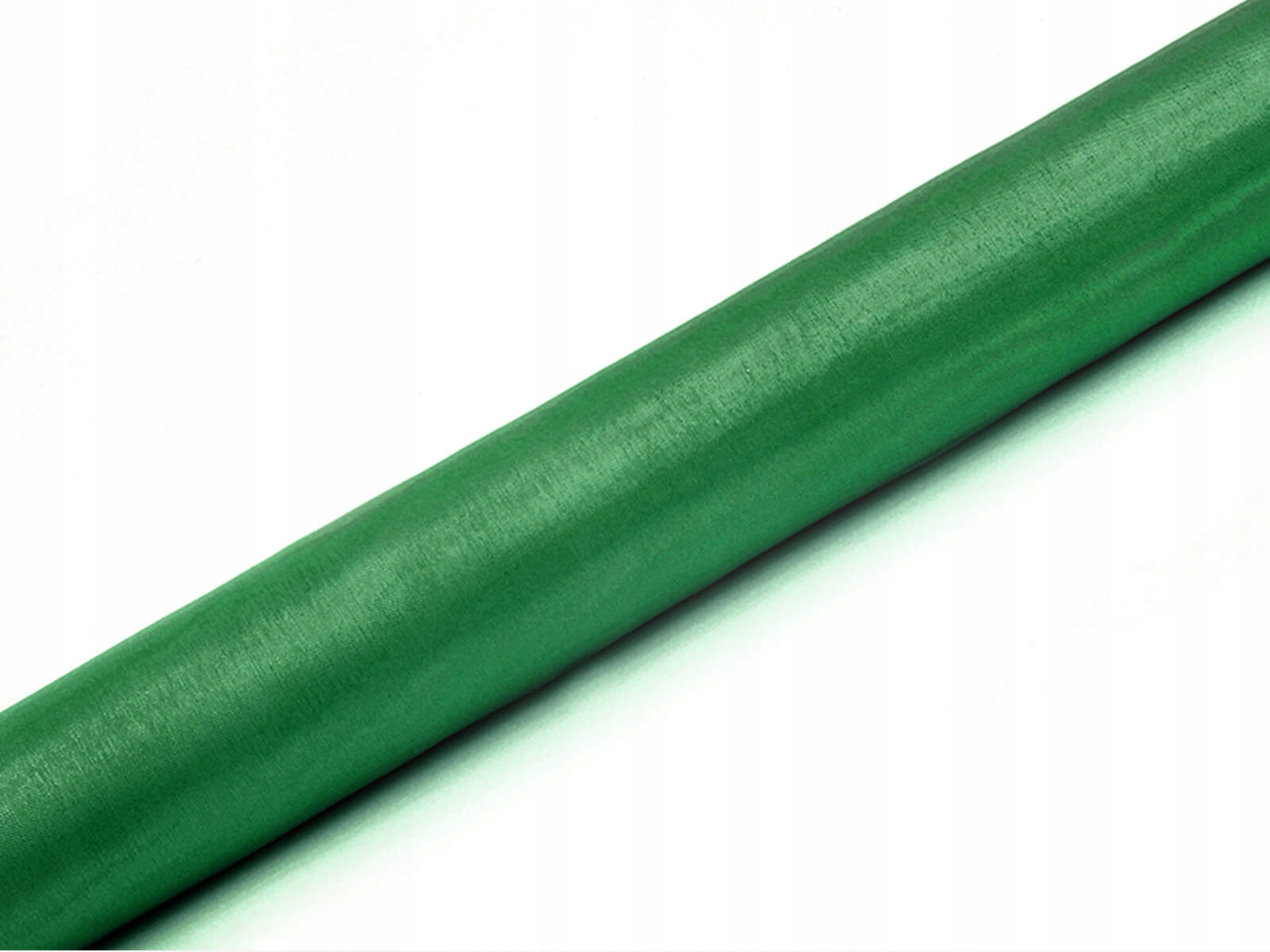 

Organza gładka organtyna zielona 36 cm x 9 m